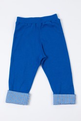 Royal Blue Straight Fit Jersey Leggings